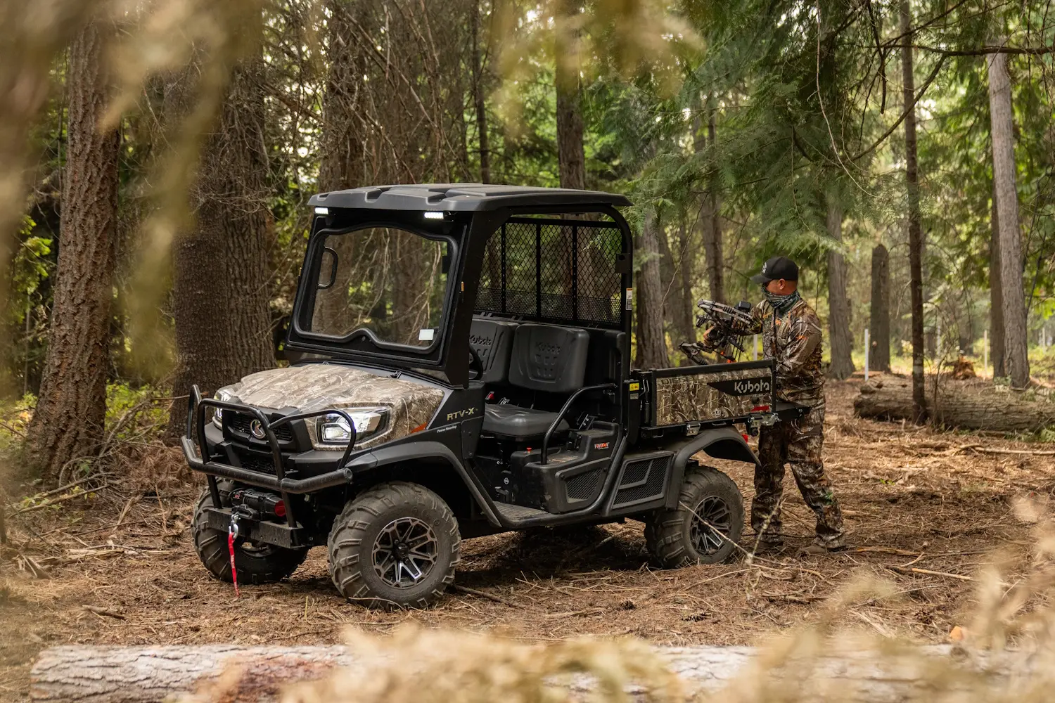 RTV-X / Optional Roof, Windshield, Winch & LED Work Lights