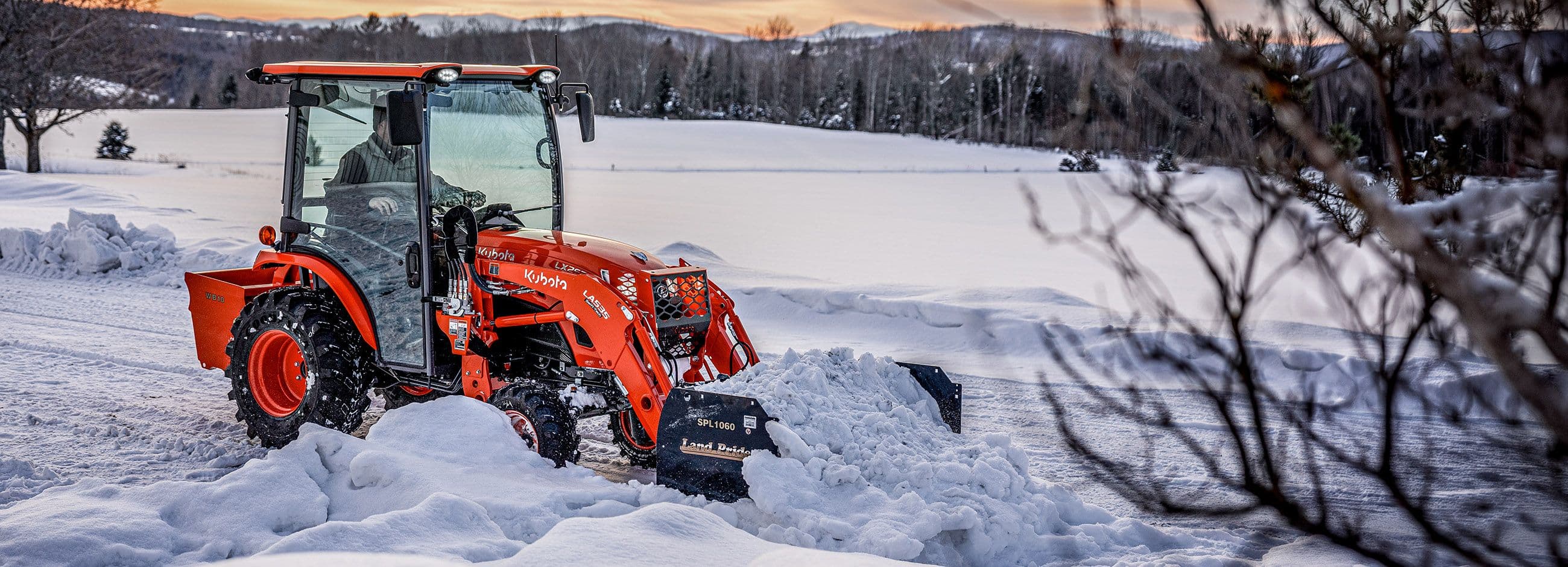 SPL10 Series Loader Mount Snow Pushers
