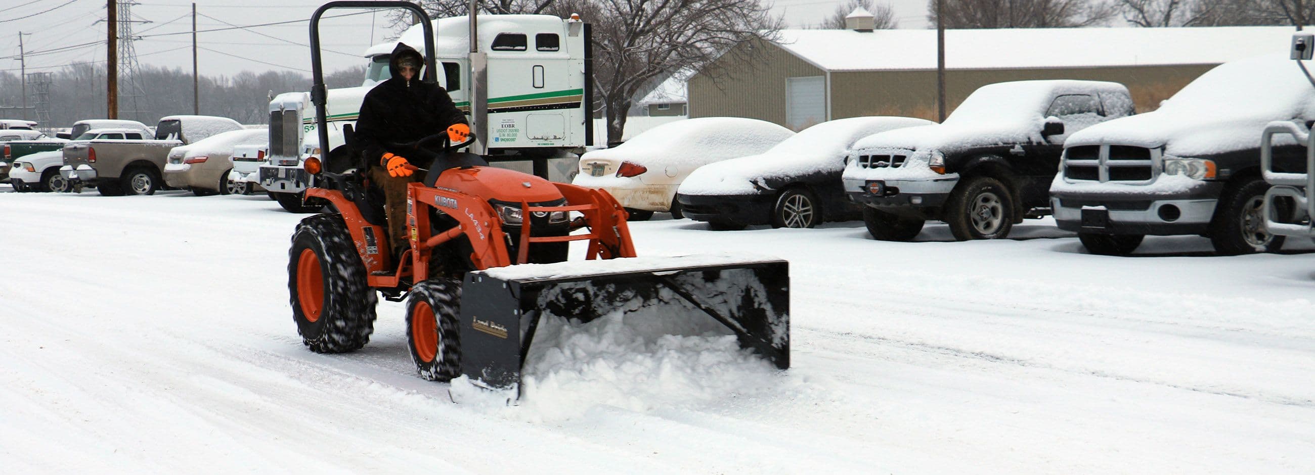 SPL10 Series Loader Mount Snow Pushers