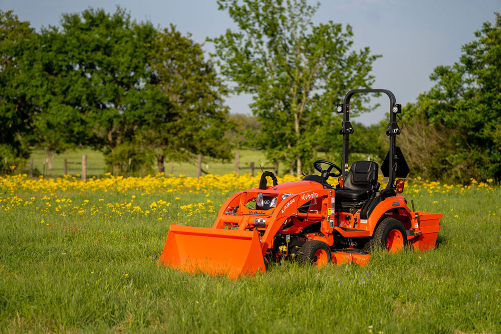 Kubota bx lawn online mower