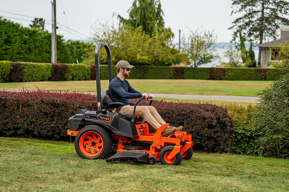 Murdaugh Rental Center Kubota Showroom Zero Turn Mowers