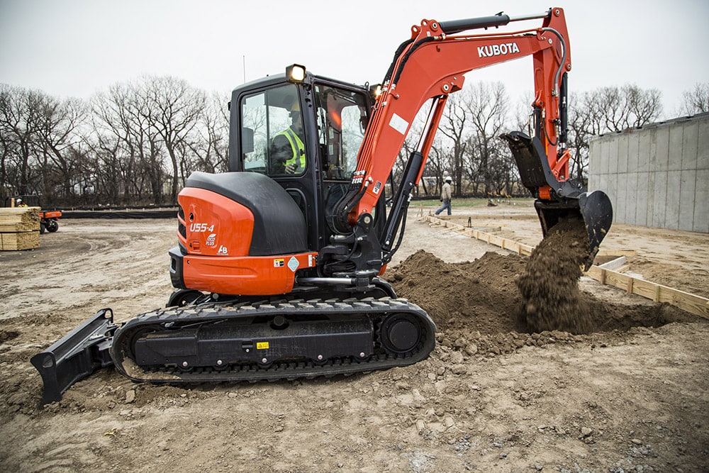 Southern Equipment Co | Kubota Showroom | Compact Excavators | U55-4