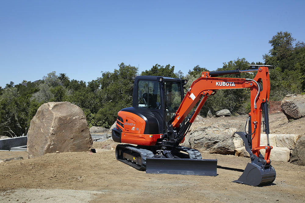 Construction - Compact Excavators - KX040-4 | Kubota