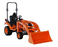 Kubota lawn mower best sale with front end loader