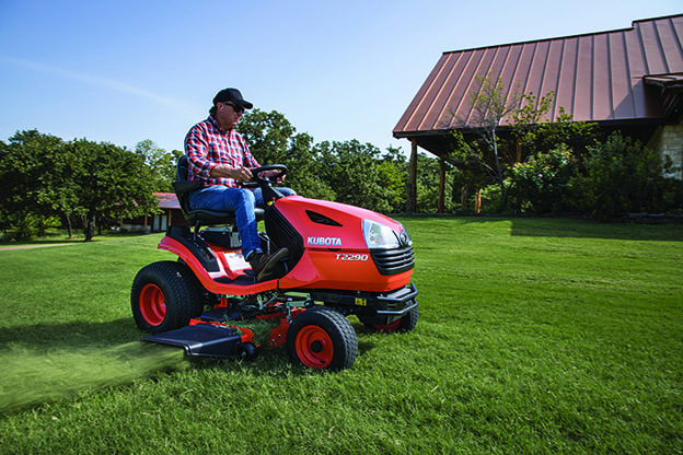 Kubota riding deals mower