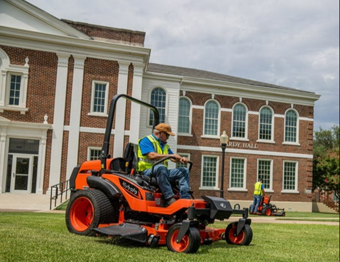 Biggest kubota 2024 zero turn mower