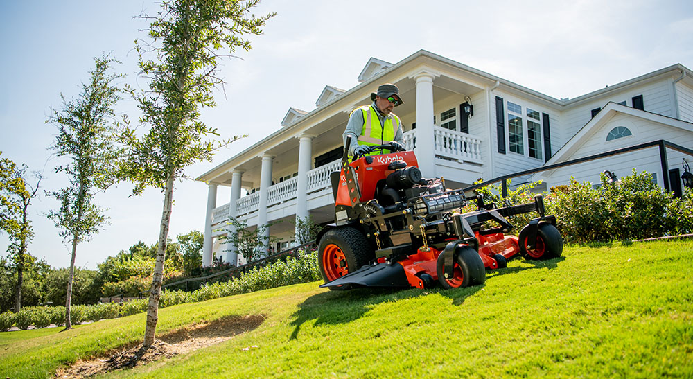 Residential stand on online mower